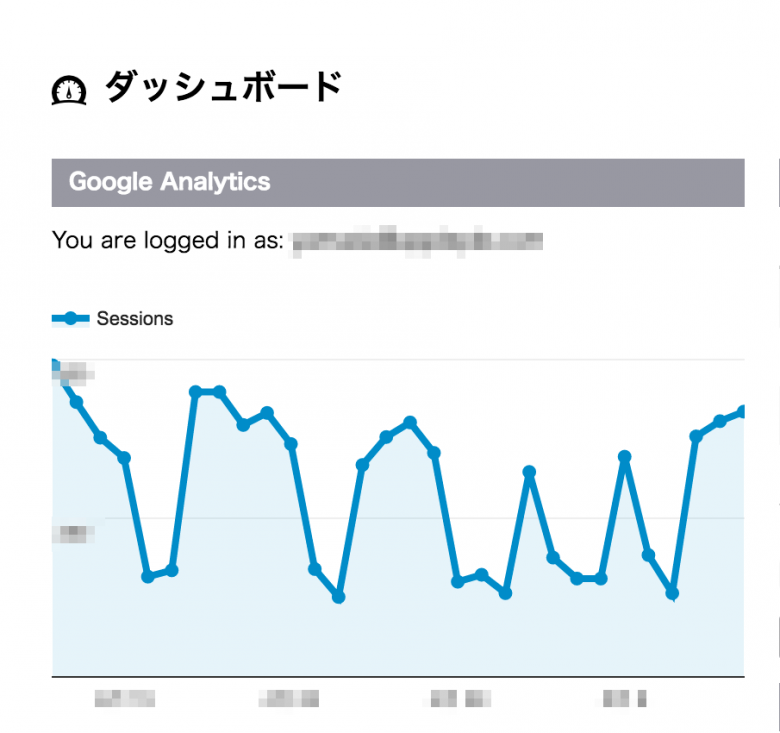 ダッシュボード