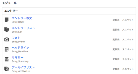 カスタマイズ管理＞コンフィグ