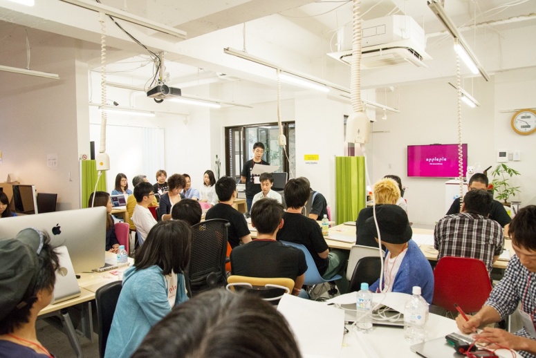 グループワークの発表の様子