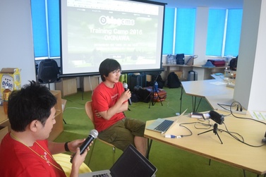 有限会社アップルップル 山本・伊藤のセッションの様子