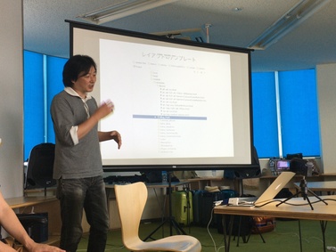 言問株式会社 牧田 友和さん 藤田 拓さんのセッションの様子