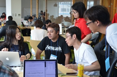 ハンズオンの様子