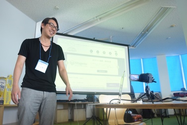 株式会社キャッチボール・トゥエンティワン 三上 隆浩さんのセッションの様子