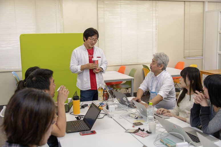 初心者向けハンズオンの様子